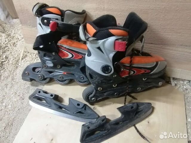 Коньки универсальные