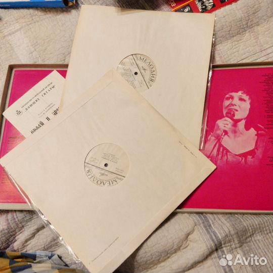 Виниловые пластинки СССР опера