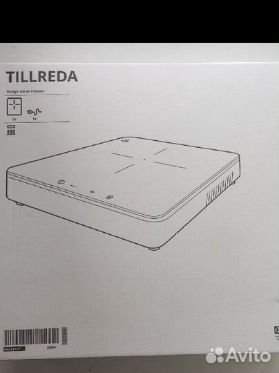 Индукционная плита икеа тилльреда