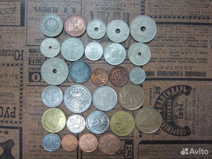 Наборы иностранных монет