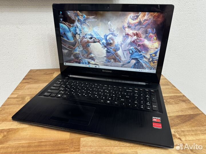 Тонкий быстрый Lenovo 4 ядра 6Gb SSD+HDD Radeon R3