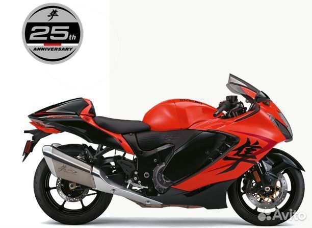 Новый Suzuki GSX1300 RR Hayabusa 25 th Edition