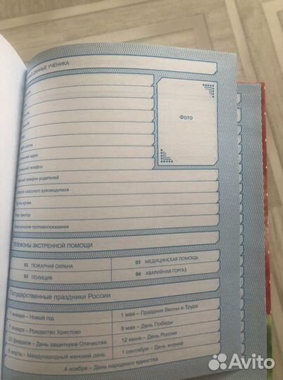 Дневник школьный новый