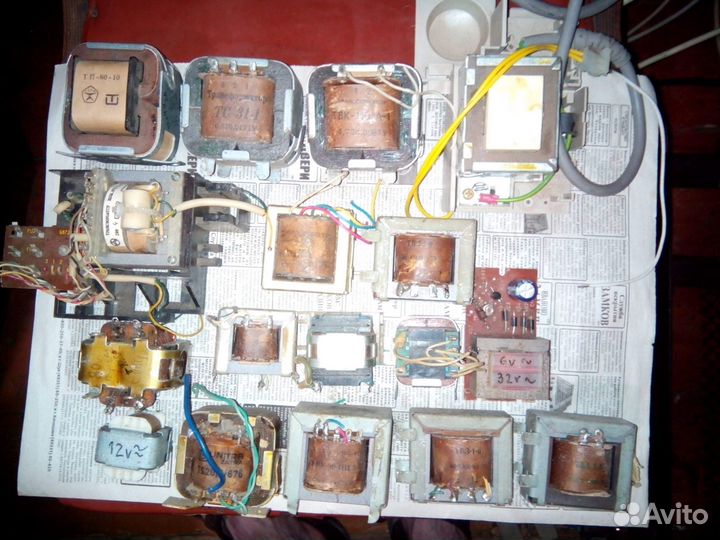 Трансформаторы и дроссели от радиоаппаратуры
