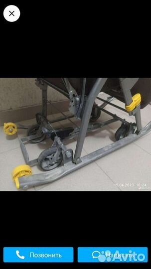 Детские санки коляска бу