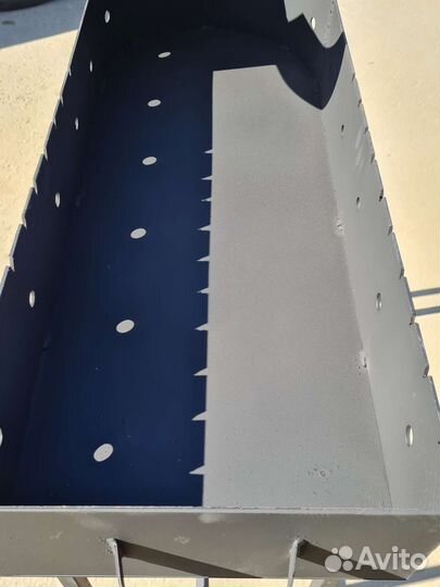 Мангал с печью под казан