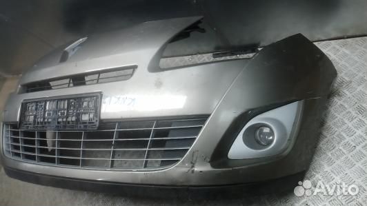 Бампер передний renault scenic 3 (KNK12G501)