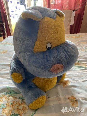 Мягкая игркшка Бегемот