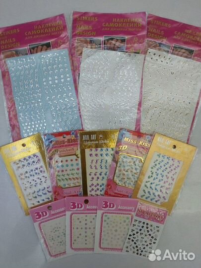 Наклейки на ногти