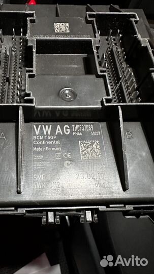 Блок комфорта VW T5 GP BCM 7H0937089