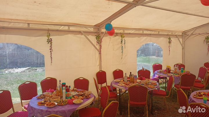 Белый шатёр в аренду