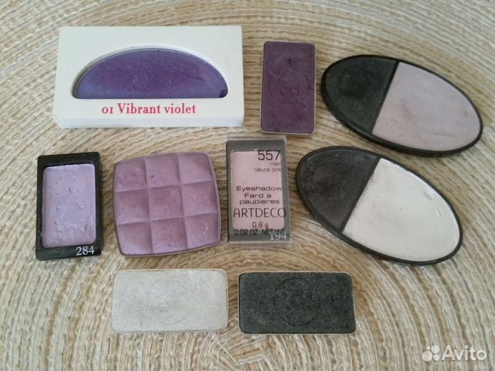 Тени для век Chanel Dior Clarins оригинал люкс