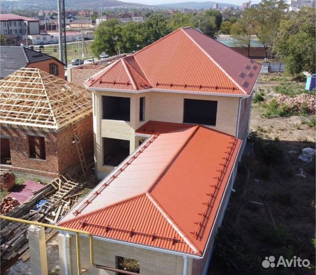 Аликанте классика кровля крыша металлочерепица