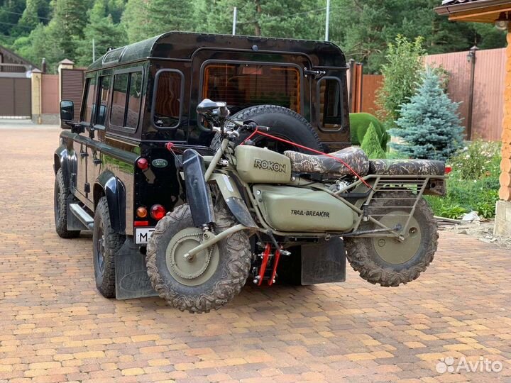 Платформа для перевозки мотоцикла