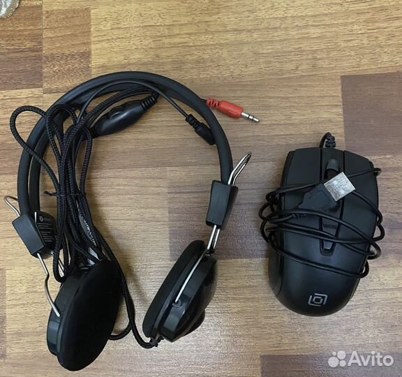 Наушники и мышь