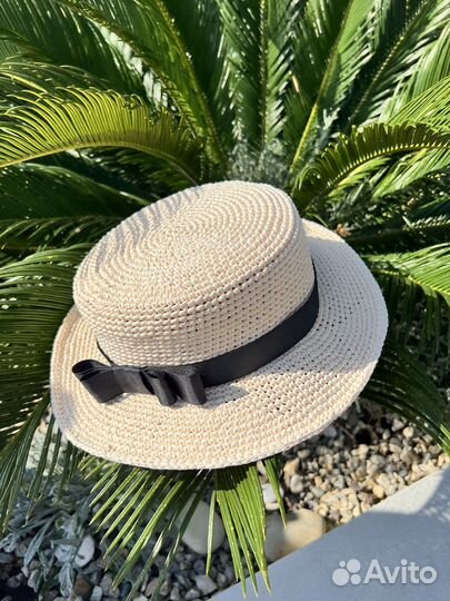 Шляпка женская летняя Канотье