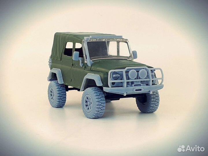 Дополнения для сборной модели УАЗ-469 1/35