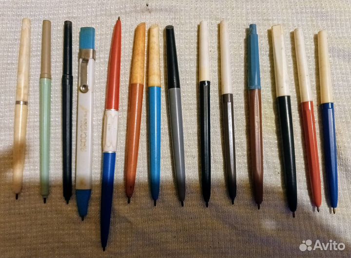 Ручки шариковые СССР обычные