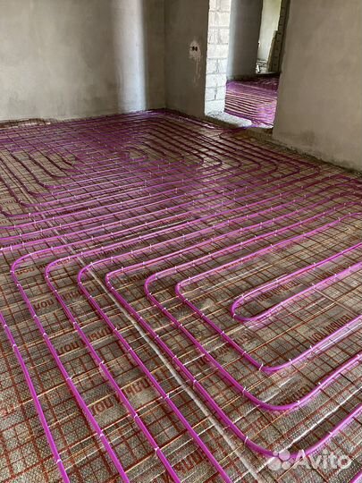 Монтаж систем отопления и канализаций