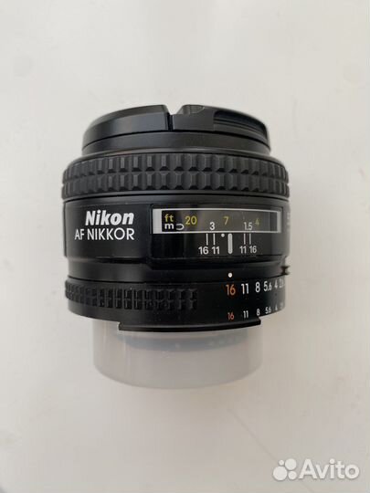 Объектив nikon af nikkor 50mm f/1.4d
