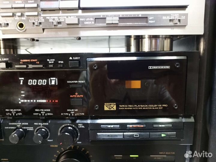 A&D GX-W4500 и Yamaha KX-T900