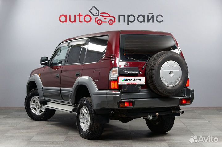 Toyota Land Cruiser Prado 3.0 AT, 1998, 421 000 км