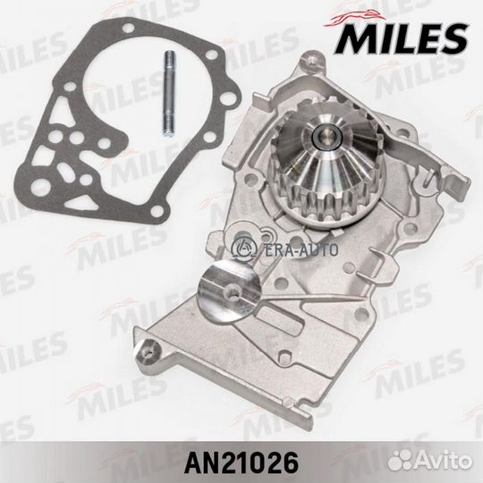 Miles AN21026 Насос водяной 1.6 - 16 кл renault logan/clio/kangoo/megane 08.-08
