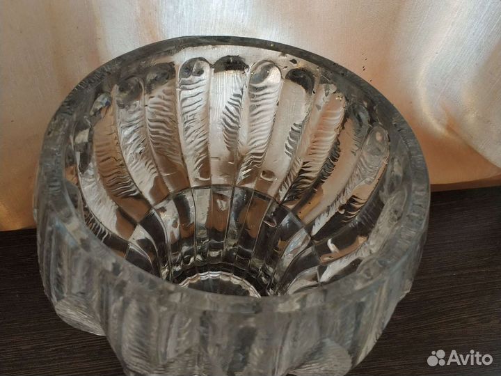 Ваза. Чехословакия. Богемия 15см