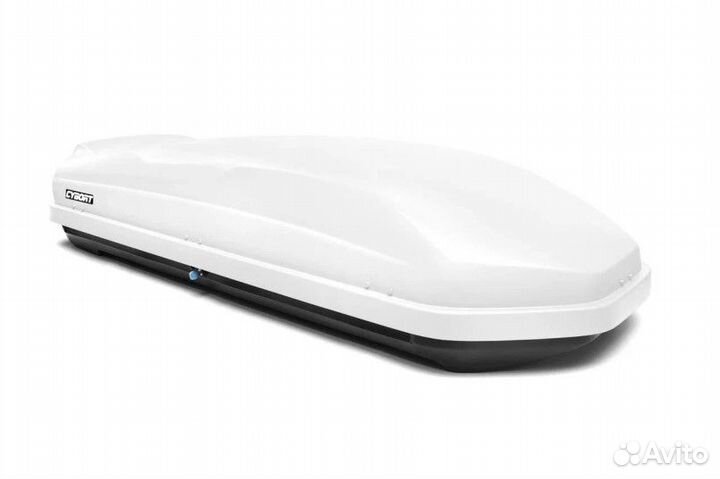 Автомобильный бокс cybort CarGo 580л. белый матовы