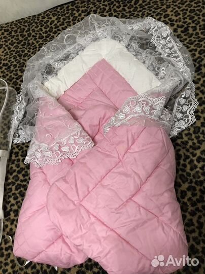 Конверт на выписку для девочки