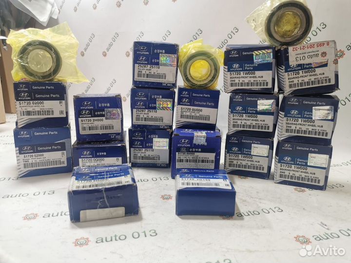 Подшипник ступ.hyundai solaris/kia rio iii 13- пер