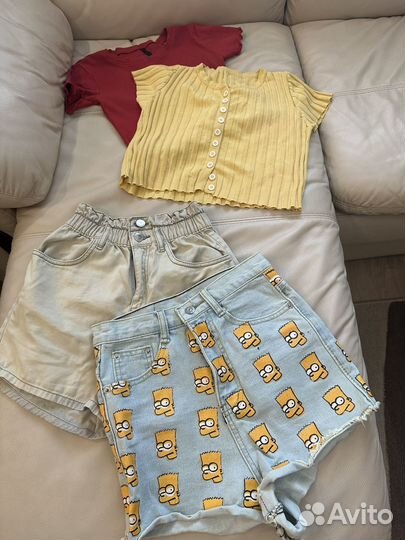 Летние вещи пакетом на девочку 146 152