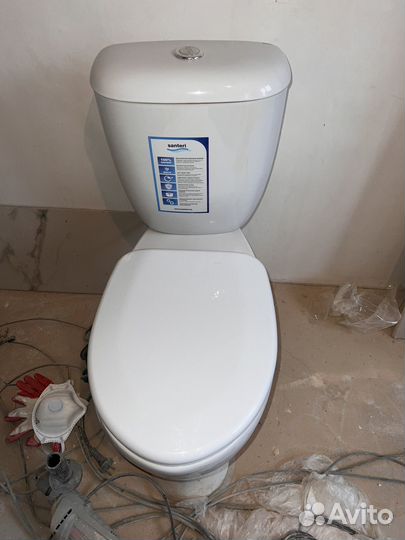 Унитаз напольный новый