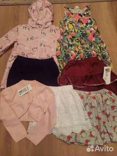 Пакет одежды для девочки 116-122