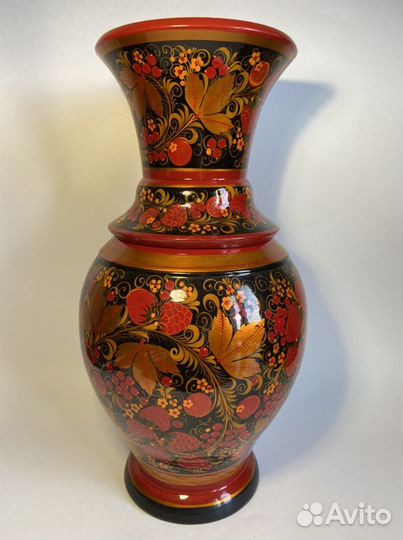Ваза Хохлома 38 см