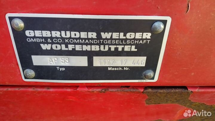 Пресс-подборщик Welger AP 42, 2001