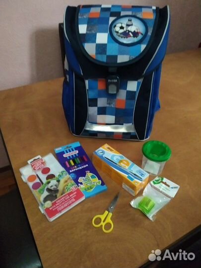 Школьный ранец портфель рюкзак Tiger Family+канц.т