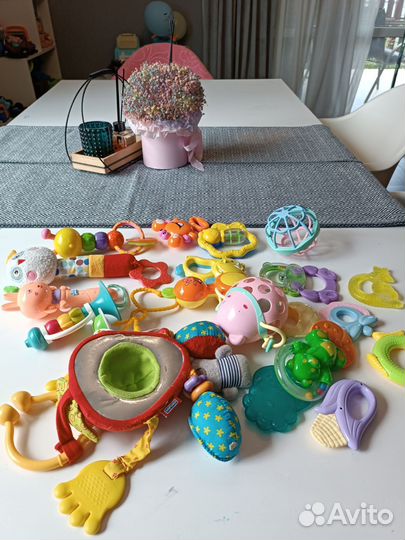 Прорезыватели грызунки, погремушки