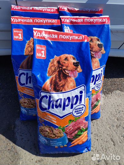 Корм Chappi Говядина по-домашнему 15кг