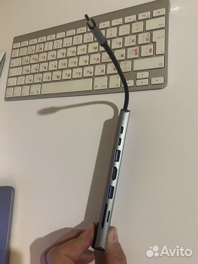 Мышка+клавиатура+хаб для macBook