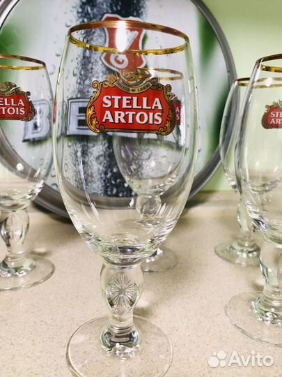 Пивные бокалы Stella Artois