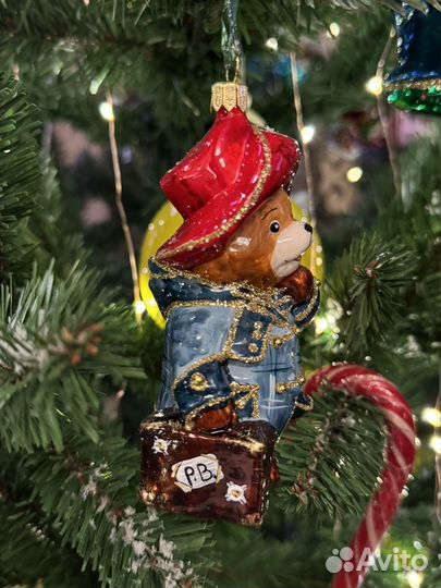 Елочная игрушка Мишка Паддинтон