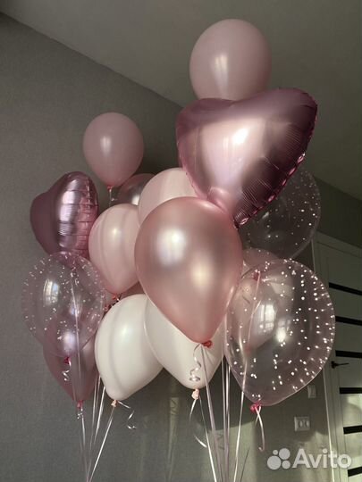 Воздушные шарики с гелием с доставкой по Москве
