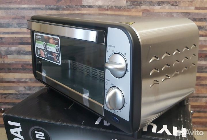 Мини печь hyundai, 9л. новая