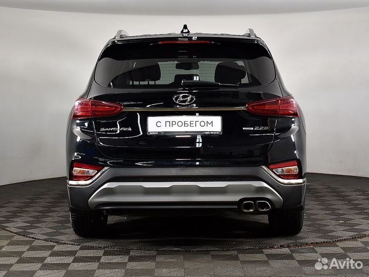 Hyundai Santa Fe 2.2 AT, 2019, 46 001 км