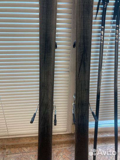 Горные лыжи Dynastar + крепления