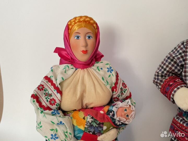 Кукла статуэтка русская