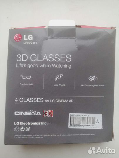 3D Очки LG