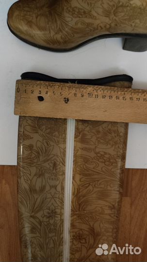 Сапог резиновые утеплённые