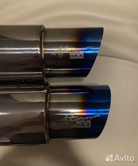 Выхлоп банка hks muffler 51mm 57mm 63mm